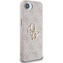 Guess 4G Metal Logo etui do iPhone 16e / 17e - różowy