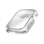 UNIQ Garde Hybrid etui z ochroną ekranu do Apple Watch 42mm (Series 10 / 11) - przezroczyste