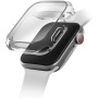 UNIQ Garde Hybrid etui z ochroną ekranu do Apple Watch 42mm (Series 10 / 11) - przezroczyste