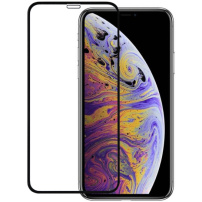 Szkło hartowane ochronne 5D dla iPhone XS Max / 11 Pro Max - czarne