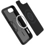 Spigen Thin Fit ultracienkie etui z MagSafe do iPhone 16e / 17e - czarne