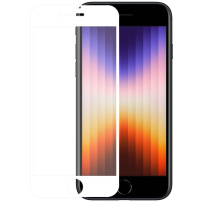 Mocolo szkło hartowane 2,5D dla iPhone 7 / 8 - biały