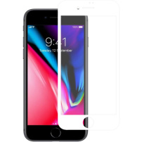 Rurihai szkło hartowane do iPhone 7 - białe