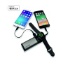 Powerbank Swissten z wbudowanym kablem Lightning, ładowaniem bezprzewodowym dla Apple Watch i portem USB-A - 6 700 mAh - srebrna