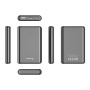 Swissten Power bank Power Line z portem USB-A - 5000 mAh - czarny