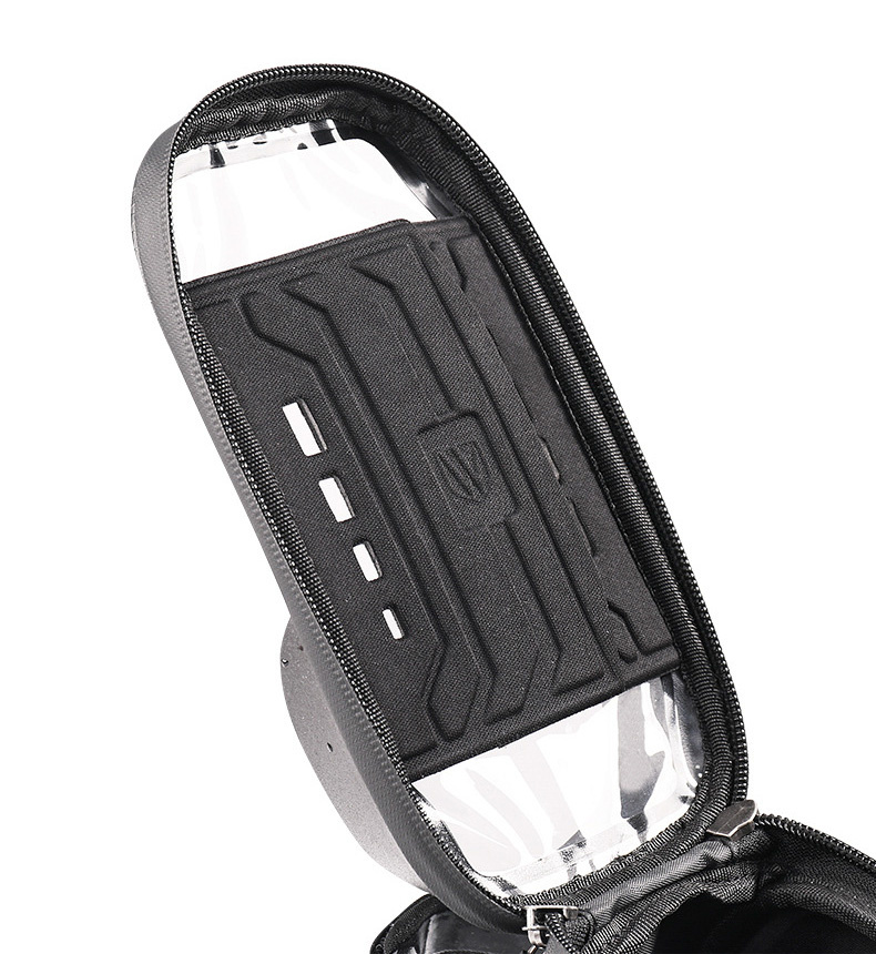 Wheel up Bike Bag wodoodporna torba rowerowa z miejscem na iPhone'a - czarna