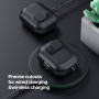 DUX DUCIS Pecp wytrzymałe etui z karabińczykem do AirPods 4 / 5 - różowe