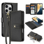 DUX DUCIS Etui Lawa 2w1 z odpinaną klapką i MagSafe oraz portfelem do iPhone'a 16 Pro - czarne