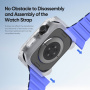 DUX DUCIS Damo wytrzymałe etui dla Apple Watch 42mm (Series 10 / 11) - białe