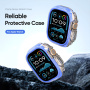 DUX DUCIS Etui w kolorze moro do Apple zegarka Ultra 49 mm - niebieskie