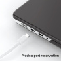 Matowe przezroczyste etui z rozkładaną podstawką do MacBook Pro 16" (A2485 / A2780 / A2991 / A3186 / A3403 / A3428 / A3429) - niebieskie