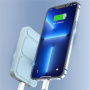 Appleking bezprzewodowy power bank MagSafe ze stojakiem i portem USB-C - 5000 mAh - czarny