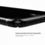 Baseus luksusowe etui ochronne dla Apple iPhone SE (2020/2022) / 8 / 7 - matowo czarne