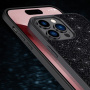 SULADA Eleganckie etui z brokatem na iPhone'a 16 Pro - czarne