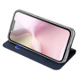 DUX DUCIS Skin Pro etui z klapką do iPhone 16e / 17e - granatowe