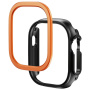 Etui zamykane z metalową ramką wokół wyświetlacza do Apple Watch Ultra 49mm - pomarańczowy