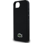 Lacoste Iconic Petit Pique Woven Logo etui z MagSafe do iPhone 16e / 17e - czarny