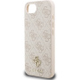 Guess 4G Small Metal Logo etui z MagSafe do iPhone 16e / 17e - różowy