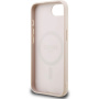 Guess 4G Small Metal Logo etui z MagSafe do iPhone 16e / 17e - różowy