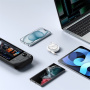 Baseus Free2Draw mini wysuwany kabel ładująco-transmisyjny - USB-C do USB-C - 1 m - biały
