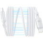 Magnetyczny kabel ładująco-transferowy Baseus PicoGo - USB-C do USB-C - 1 m - biały
