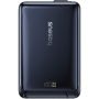 Baseus Nomos bezprzewodowy MagSafe powerbank z wbudowanym kablem USB-C i portem USB-C - 10 000 mAh - czarny