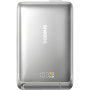 Baseus Nomos bezprzewodowy MagSafe powerbank z wbudowanym kablem USB-C i portem USB-C - 10 000 mAh - srebrny
