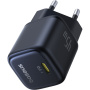 Baseus PicoGo mini szybka ładowarka sieciowa z portem USB-C - 45W - czarny