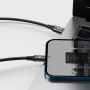Uniwersalny kabel ładujący i do transmisji danych 3w1 Baseus Rapid - USB-C do USB-C / Lightning / micro USB - 1,5 m - czarny