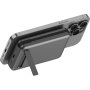 ENERGEA MagPac Pro+ bezprzewodowy MagSafe powerbank z wbudowanym kablem USB-C i portem USB-C - 10 000 mAh - szary