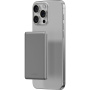 ENERGEA AluPac Mini 5K bezprzewodowy MagSafe powerbank z portem USB-C - 5 000 mAh - naturalny tytan
