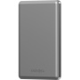 ENERGEA AluPac Mini 5K bezprzewodowy MagSafe powerbank z portem USB-C - 5 000 mAh - naturalny tytan