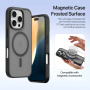 DUX DUCIS Etui Lawa 2w1 z odpinaną klapką i MagSafe oraz portfelem do iPhone'a 16 Pro - czarne