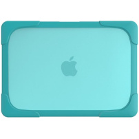 Odporny na wstrząsy pokrowiec z podnoszonymi nóżkami do MacBooka Air 13" (A1237 / A1304 / A1369 / A1466) - niebieski