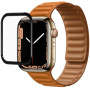 Szkło hartowane z czarnym pierścieniem do zegarka Apple 45 mm