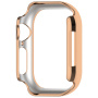 Etui zamykane kamienie osadnicze do zegarka Apple 45 mm - różowe złoto