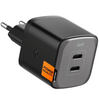 Spigen ArcStation Pro GaN adapter ładowarki z portami 2x USB-C - 45W - czarny