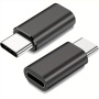 Adapter lightning female na USB-C male - czarny