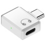 Mini adapter audio - Lightning na USB-C - biały