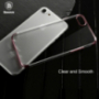 Baseus luksusowe lśniące etui przezroczyste dla Apple iPhone SE (2020/2022) / 8 / 7 - różowo-złote