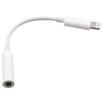 Redukcja Lightning do 3,5 mm jack dla iPhone - biała
