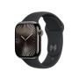 Oryginalne Apple pasek sportowy do Apple Zegarek 42mm / 41mm / 40mm / 38mm - M/L - czarny