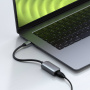 Satechi adapter ethernetowy - RJ45 do USB-C - kosmiczna szarość