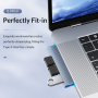 ORICO AH-W13 Hub 3w1 - 2x USB-A 2.0 / USB-A 3.0 do USB-C - szary