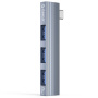 ORICO AH-W13 Hub 3w1 - 2x USB-A 2.0 / USB-A 3.0 do USB-C - szary