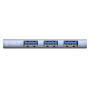 ORICO AH-W13 Hub 3w1 - 2x USB-A 2.0 / USB-A 3.0 do USB-C - szary