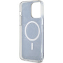 Guess IML Marble marmurowe etui z MagSafe do iPhone 13 Pro Max – czarny