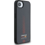 Oracle Red Bull Racing Carbon Powerbar etui z MagSafe do iPhone 16e / 17e - czarne