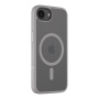 Tactical Hyperstealth przezroczyste etui z MagSafe do iPhone 16e / 17e - szary
