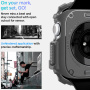 Spigen Rugged Armor super wytrzymałe etui dla Apple Watch 46mm - ciemnoszare